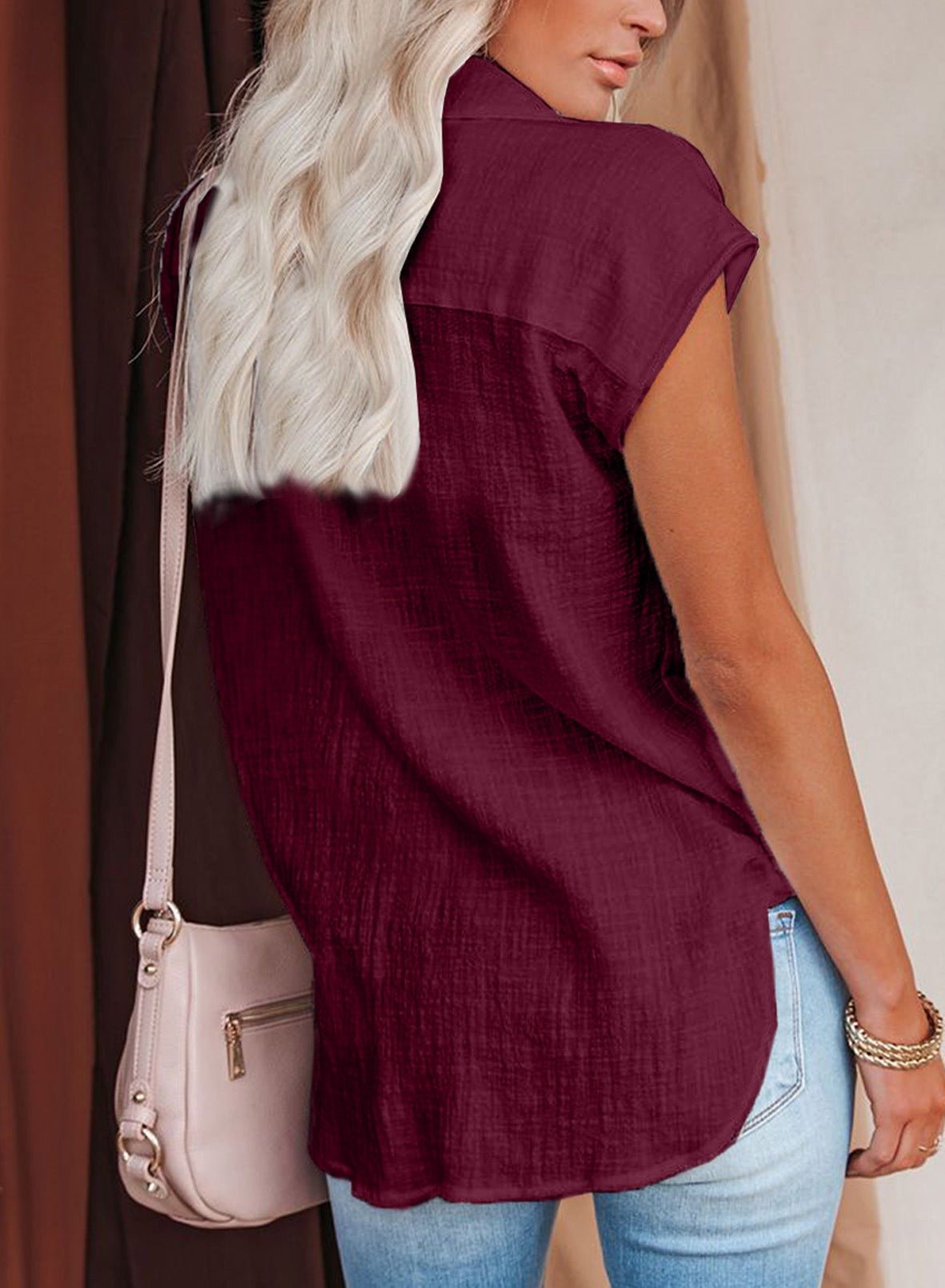 Edith | Avslappnad sommarblus
