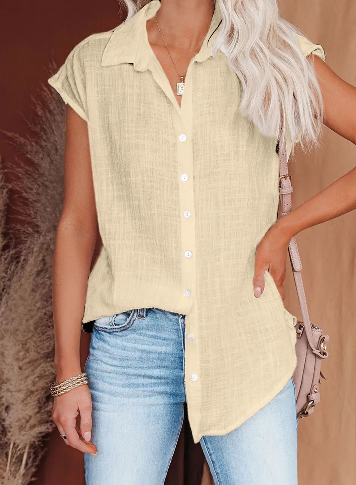Edith | Avslappnad sommarblus