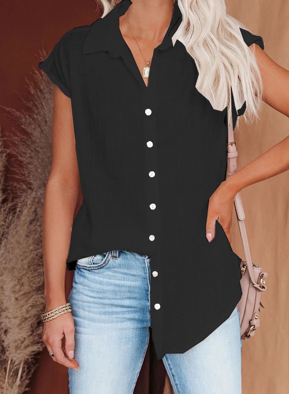 Edith | Avslappnad sommarblus